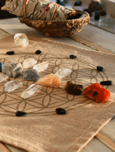 Imagem destaque do post sobre cristais